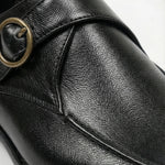 Load image into Gallery viewer, Handcrafted Westbridge Single Monk Strap - Black