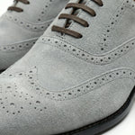 Load image into Gallery viewer, Macellinni Oxford Brogue Suede - Gray