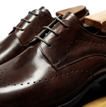 Load image into Gallery viewer, Handcrafted Bellormano Derby - Coffee