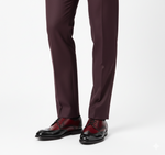 Load image into Gallery viewer, Handcrafted Venturo Brogue Derby - Black and Red