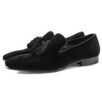Load image into Gallery viewer, Noctis Tassel Loafer - Black