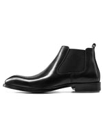 Load image into Gallery viewer, Handcrafted Stonemere Chelsea Brogue Boot - Black