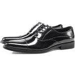 Load image into Gallery viewer, Harrow Oxford Cap Toe - Black