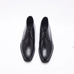 Load image into Gallery viewer, Handcrafted Orvanni Chukka Boot - Black