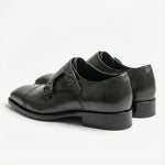 Load image into Gallery viewer, Handcrafted Silven Double Monk Strap - Grey