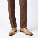 Load image into Gallery viewer, Handcrafted Belvren Oxfor - Camel