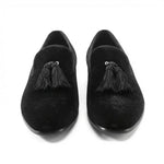 Load image into Gallery viewer, Noctis Tassel Loafer - Black