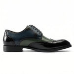 Load image into Gallery viewer, Venturo Brogue Derby - Black and Grey