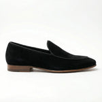 Load image into Gallery viewer, Corvelli Belgian Suede Loafers - Black