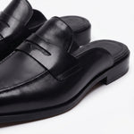 Load image into Gallery viewer, Marcello Mule Loafer - Black