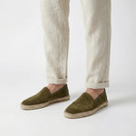 Load image into Gallery viewer, Corsini Espadrille Loafer – Olive Green