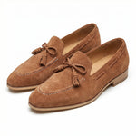 Load image into Gallery viewer, Luciano Tassel Loafer - Cognac Brown