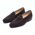 Load image into Gallery viewer, Firenze Bow-Tie Loafer - Coffee