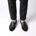 Load image into Gallery viewer, Amalfi Penny Loafer - Black