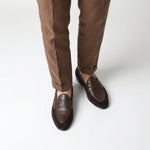 Load image into Gallery viewer, Amalfi Panel Loafer - Coffee