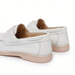 Load image into Gallery viewer, Siena Lace-Up Loafer - Cream White