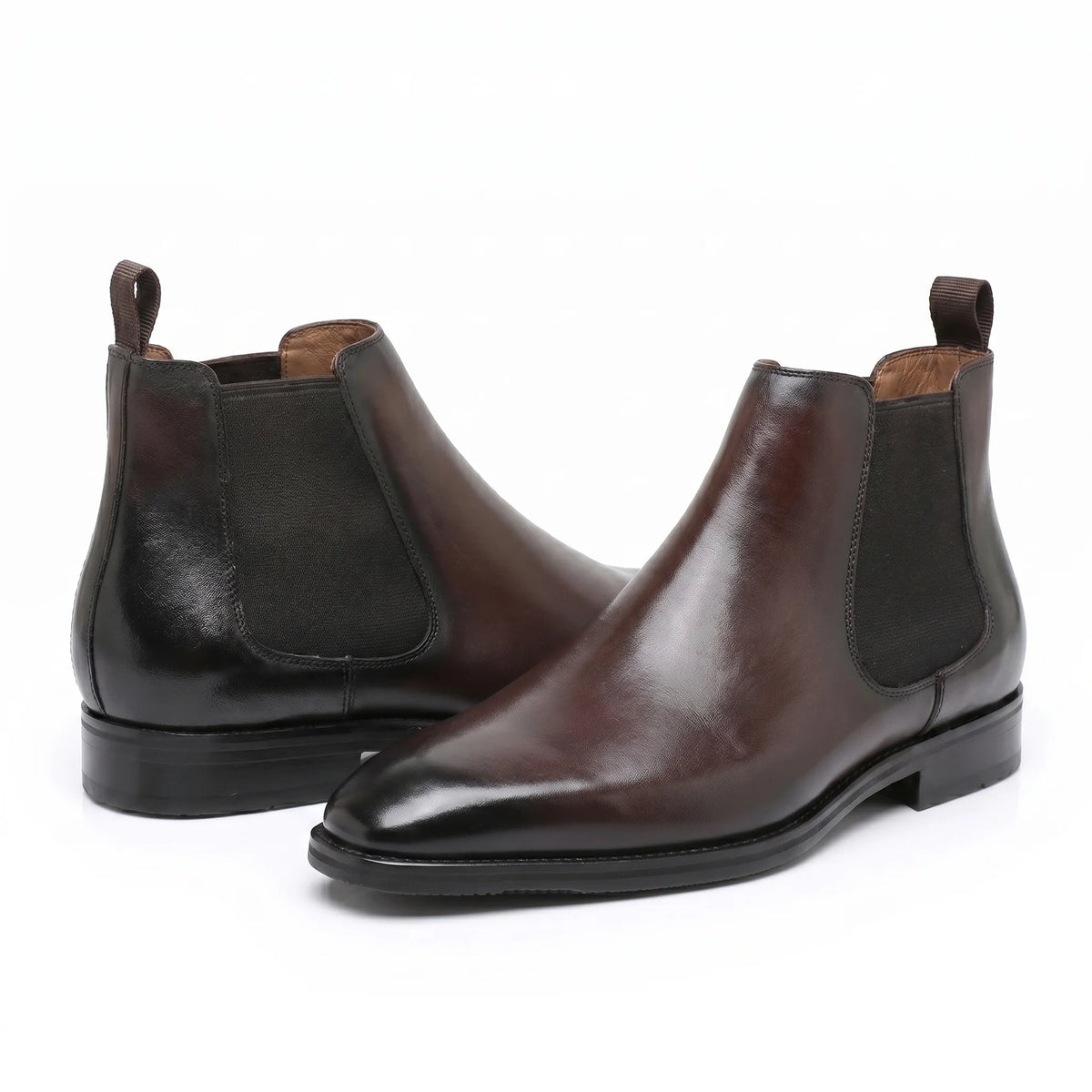 Shelby chelsea boot cognac brown