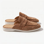 Load image into Gallery viewer, Meridian Loafer Mule - Caramel