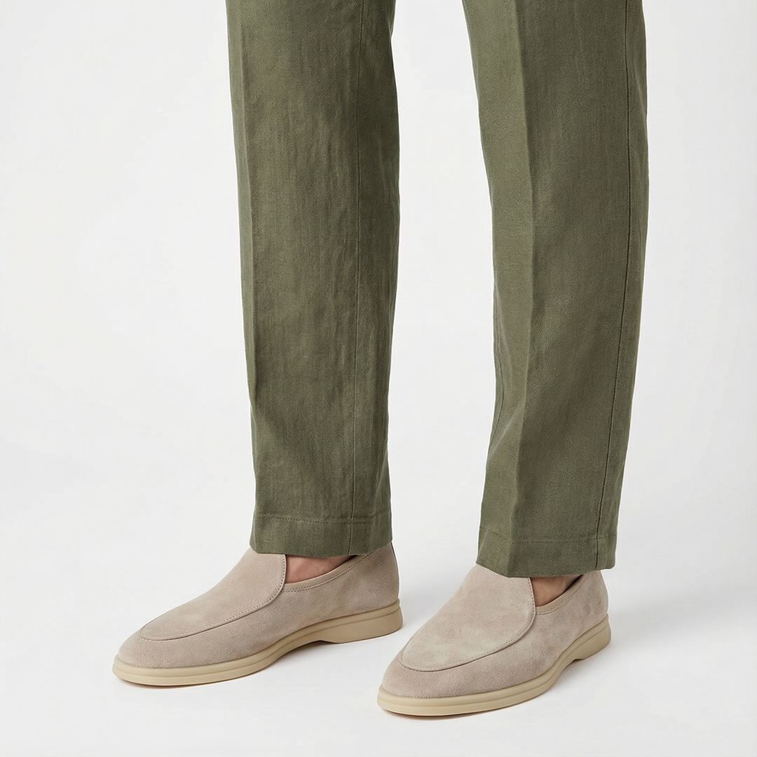 Handcrafted Arvonni Loafer - Beige