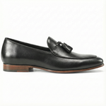Load image into Gallery viewer, Lusaro Tassel Loafer - Black
