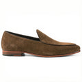 men's brown suede loafer - St. Rovanni