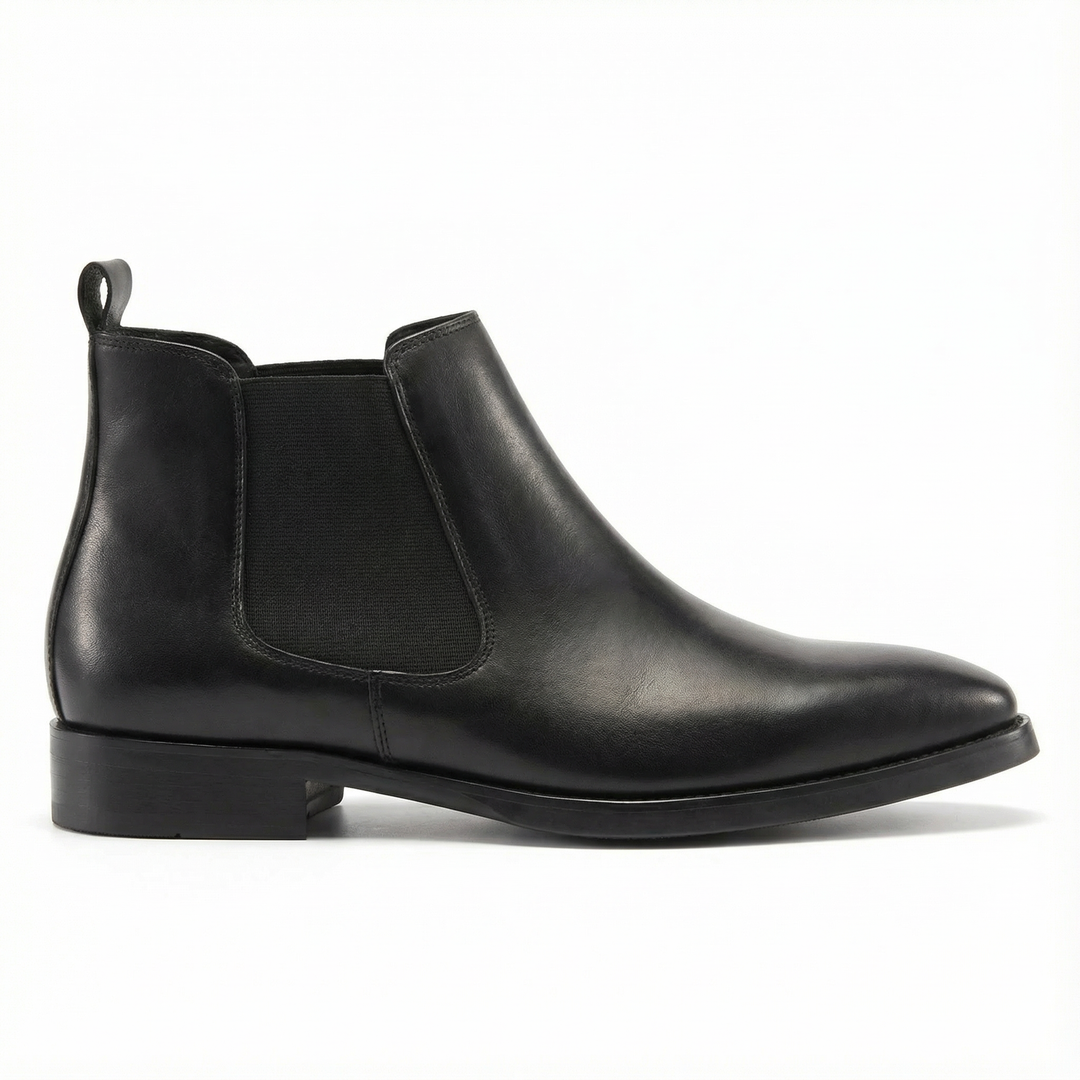 Handcrafted Marcelli Chelsea Boot - Black