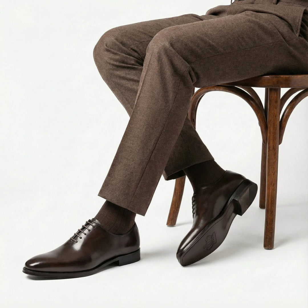 Handcrafted Langford Oxford - Brown