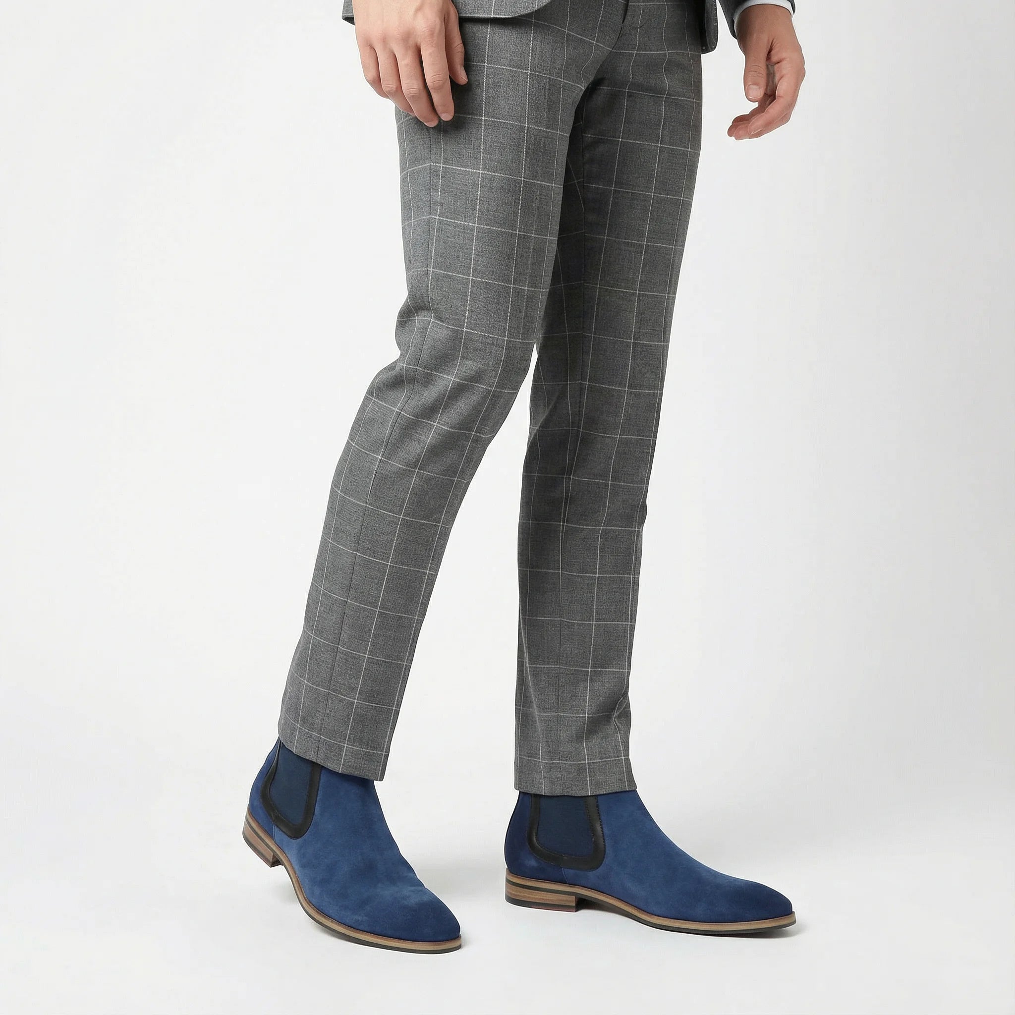 Delorme Suede Chelsea Boot - Blue
