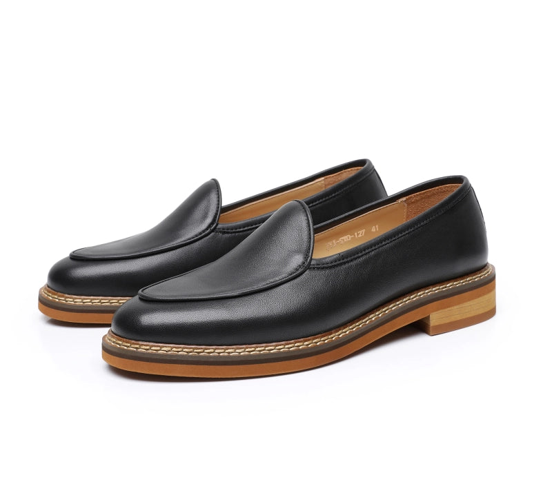 Scultore Belgian Loafer - Black