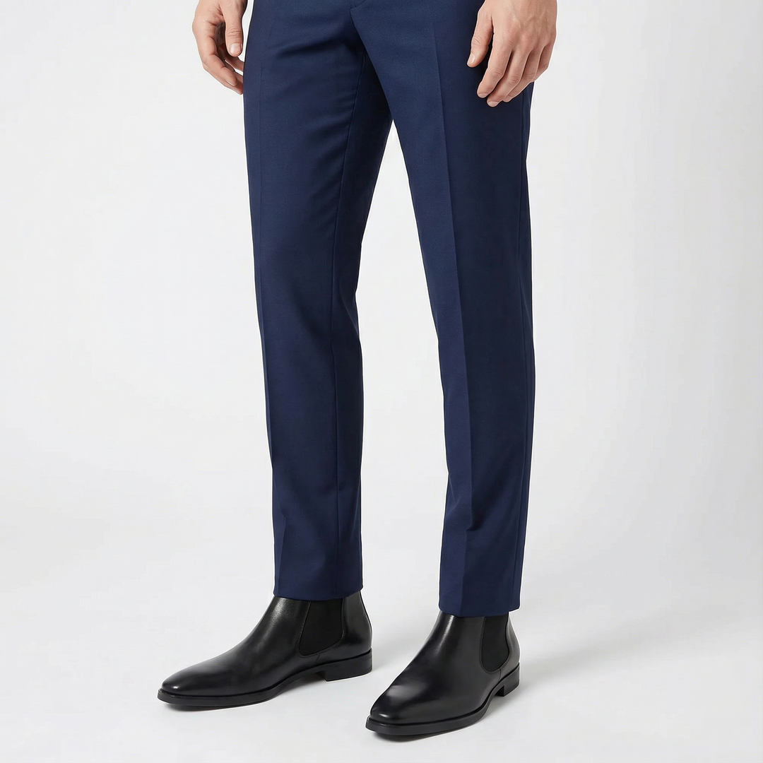 Handcrafted Marcelli Chelsea Boot - Black