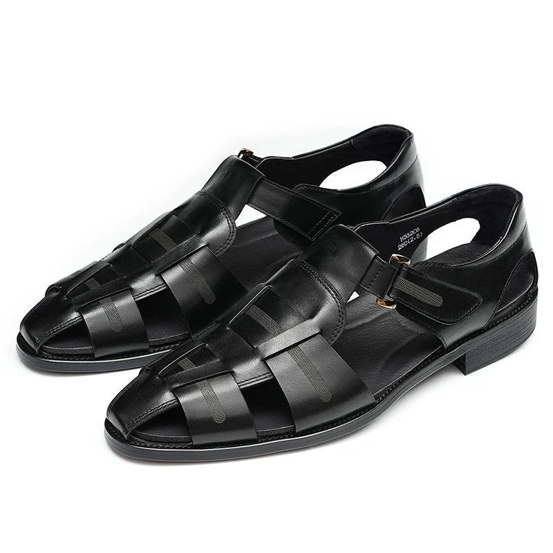 Maréa Fisherman Sandal - Black