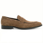 Load image into Gallery viewer, Lévant Suede Penny Loafer - Brown
