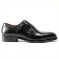St. Albans Double Monk Strap - Black