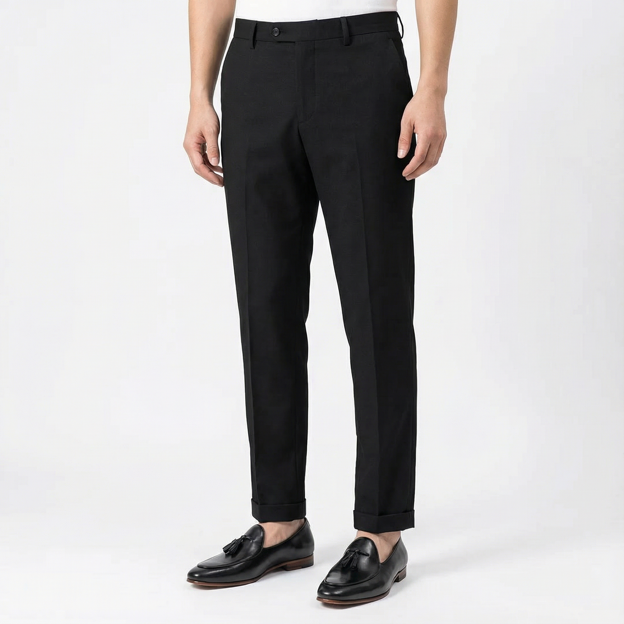 outfit mens tassel loafer in full grain leather
