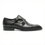 Load image into Gallery viewer, Handcrafted Silven Double Monk Strap - Grey
