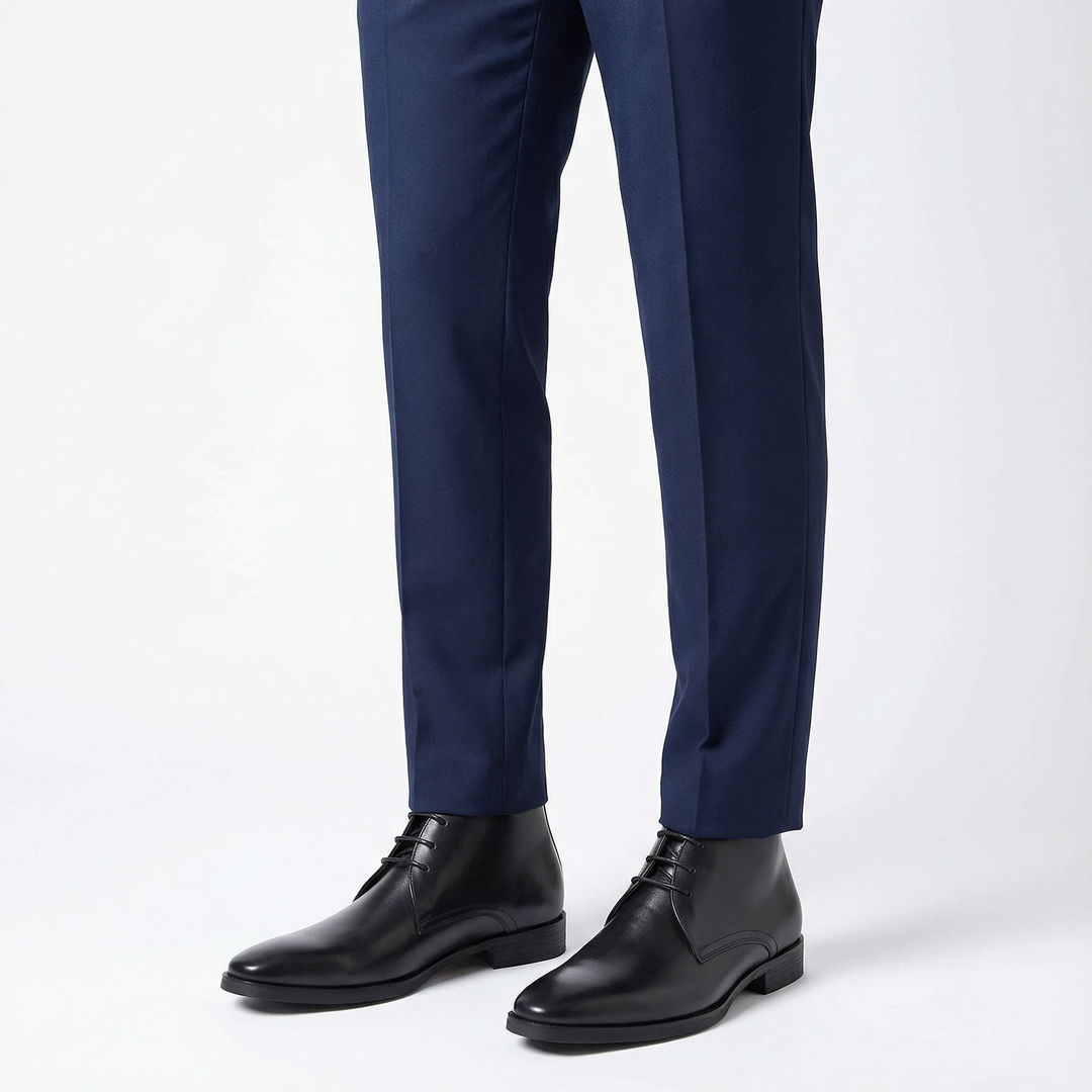 Handcrafted Orvanni Chukka Boot - Black