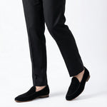 Load image into Gallery viewer, Corvelli Belgian Suede Loafers - Black
