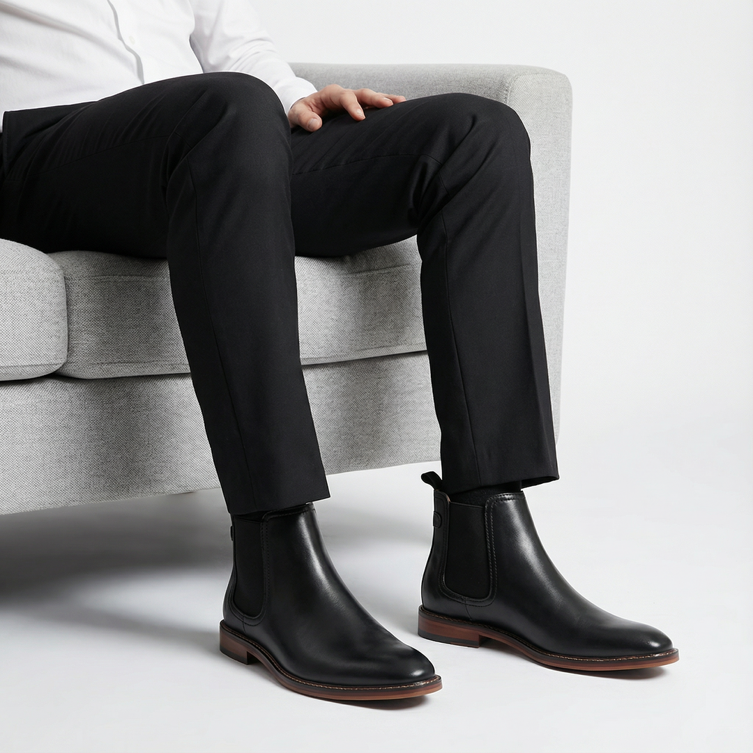 Handmade Cambridge Chelsea Boot - Black