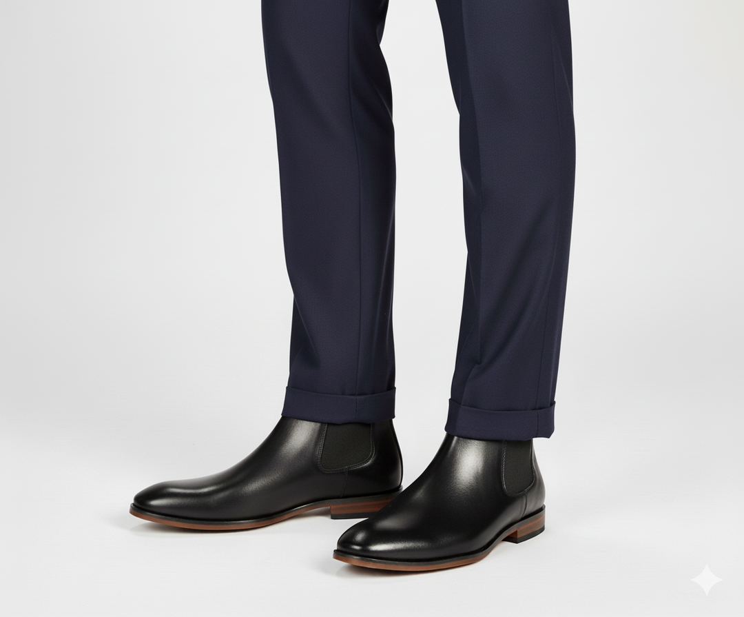 Handmade Cambridge Chelsea Boot - Black