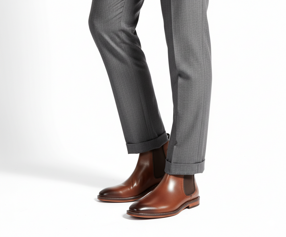 Handmade Cambridge Chelsea Boot - Brown