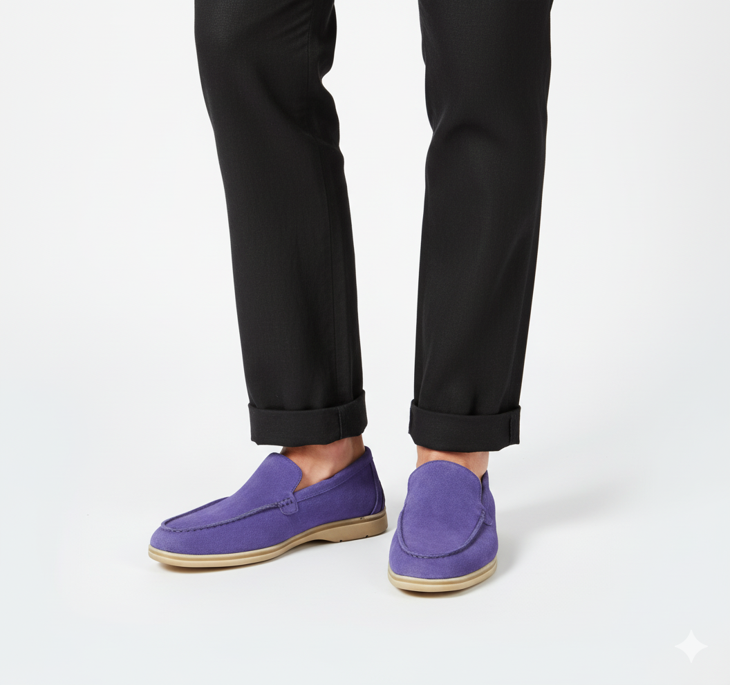 Montclair Loafer Suede - Purple