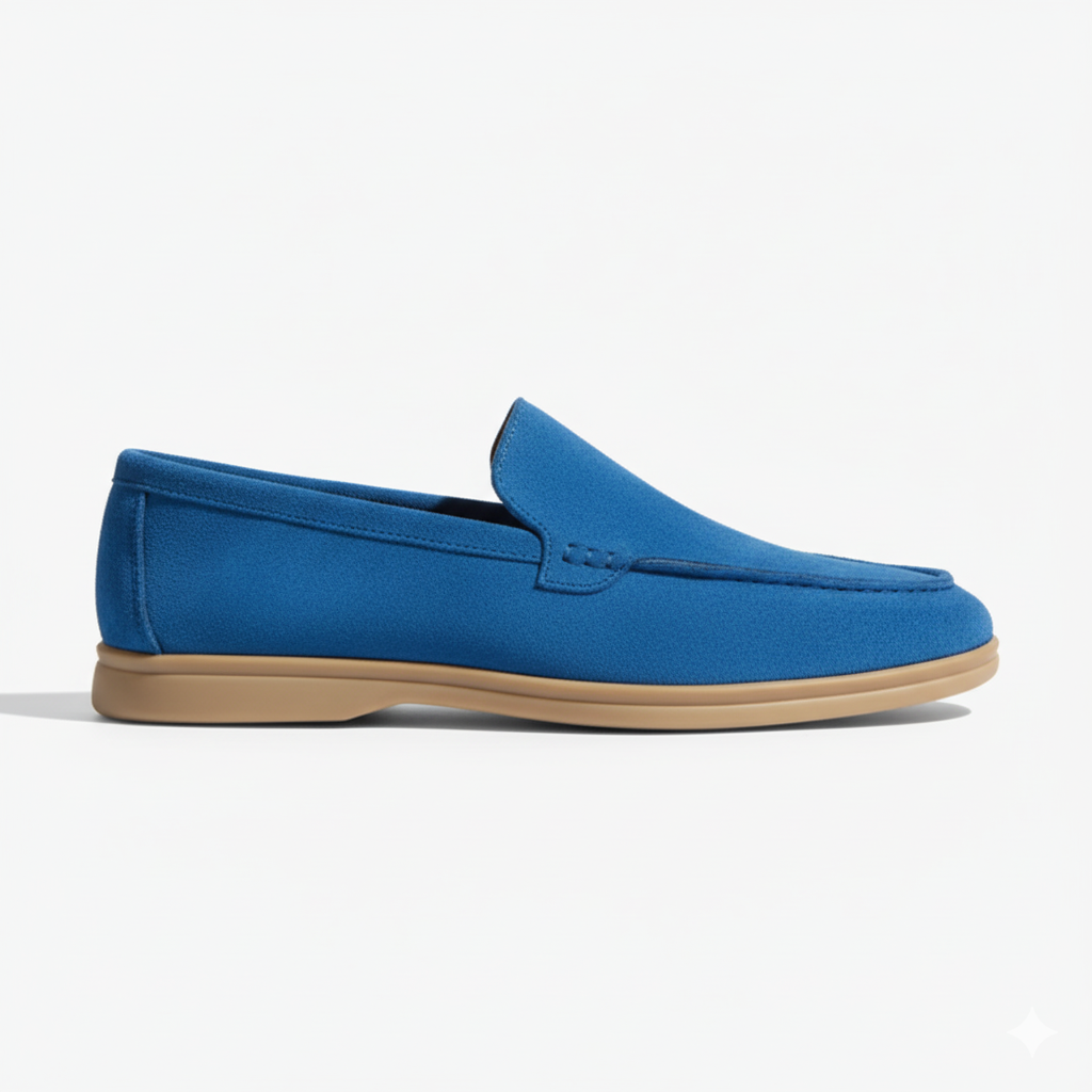 Montclair Loafer Suede - Blue