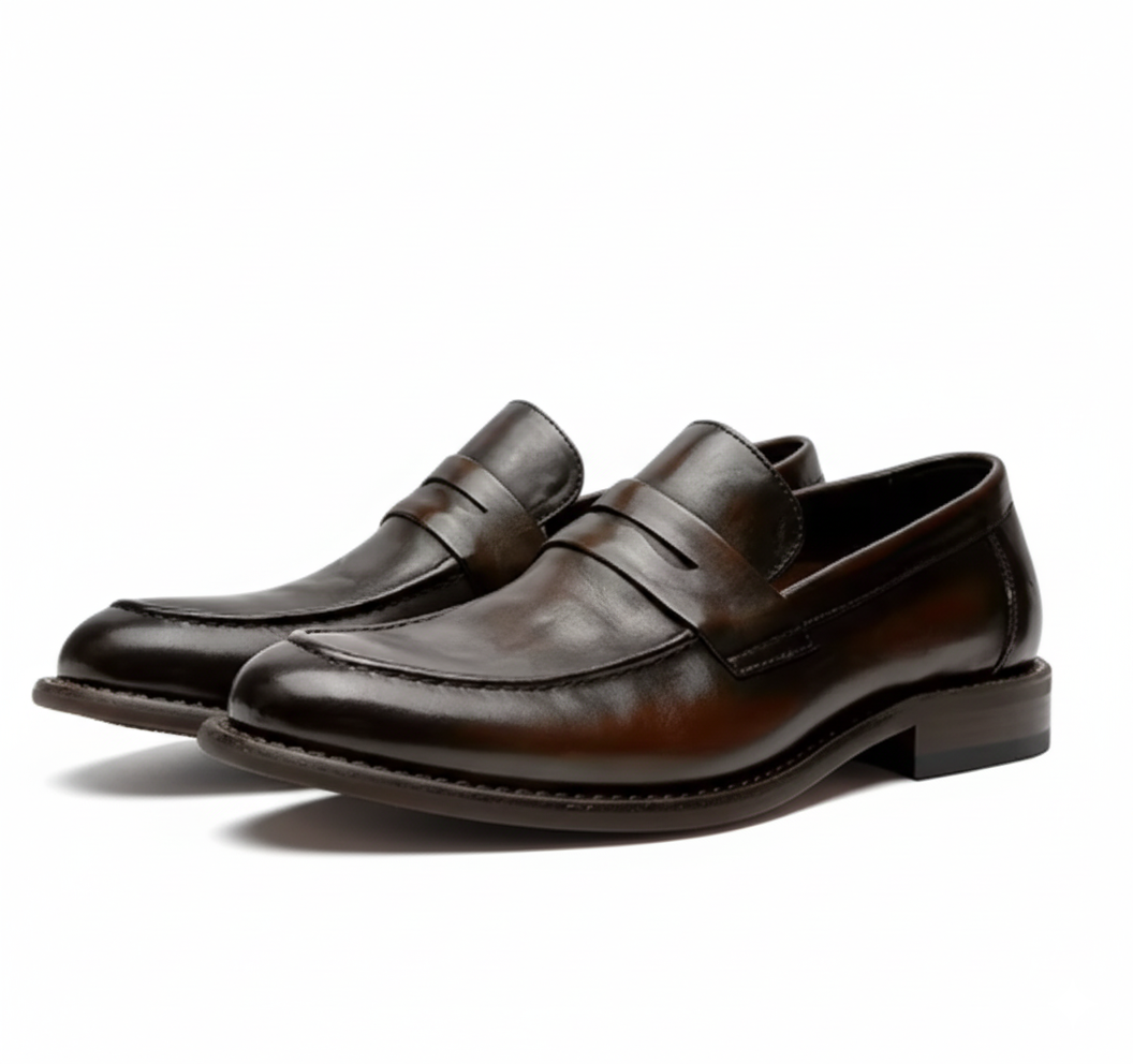 Handcrafted Rovannier Loafer - Brown