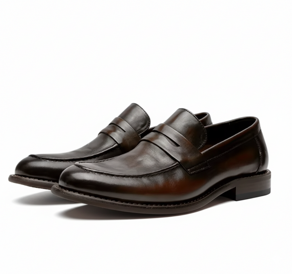 Handcrafted Rovannier Loafer - Brown