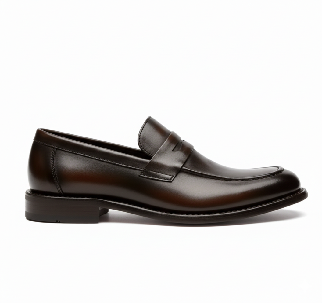 Handcrafted Rovannier Loafer - Brown