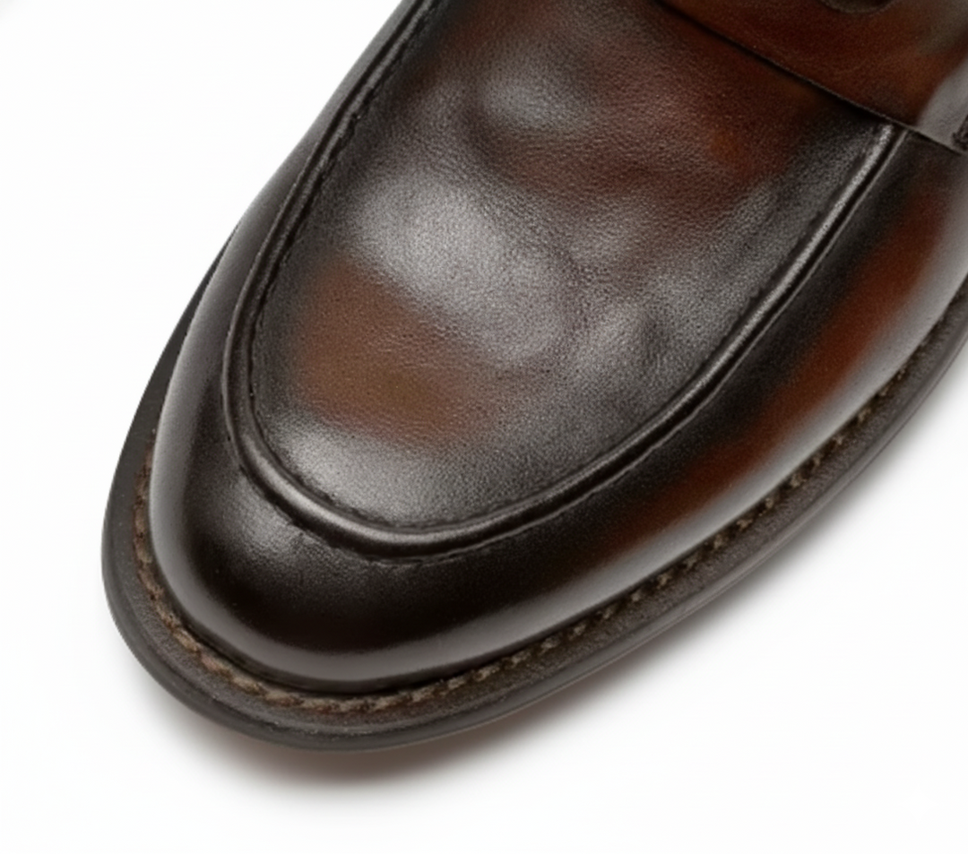 Handcrafted Rovannier Loafer - Brown