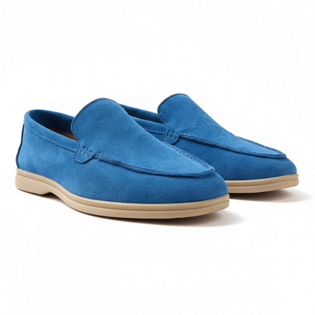 Montclair Loafer Suede - Blue