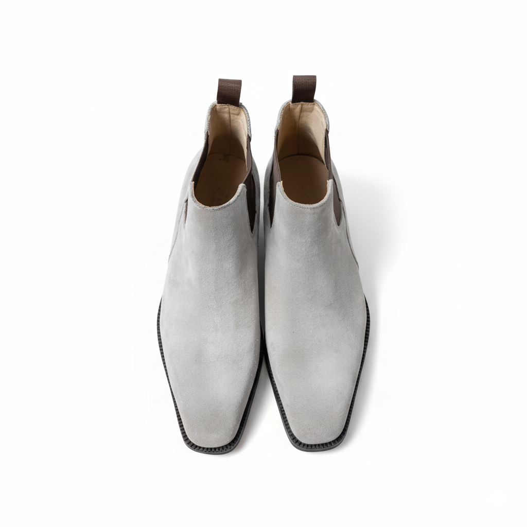Handmade Cavallieri Chelsea Boot - Grey