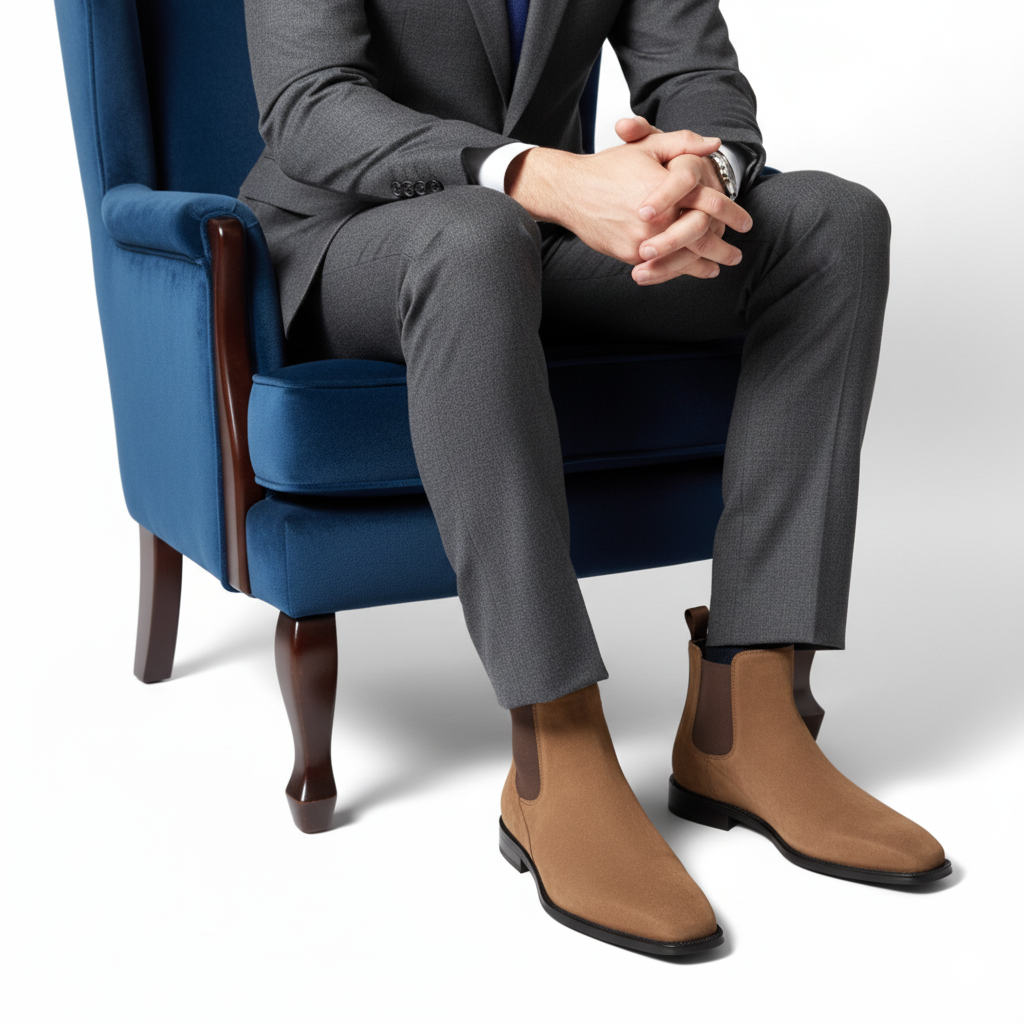 Handmade Cavallieri Chelsea Boot - Brown