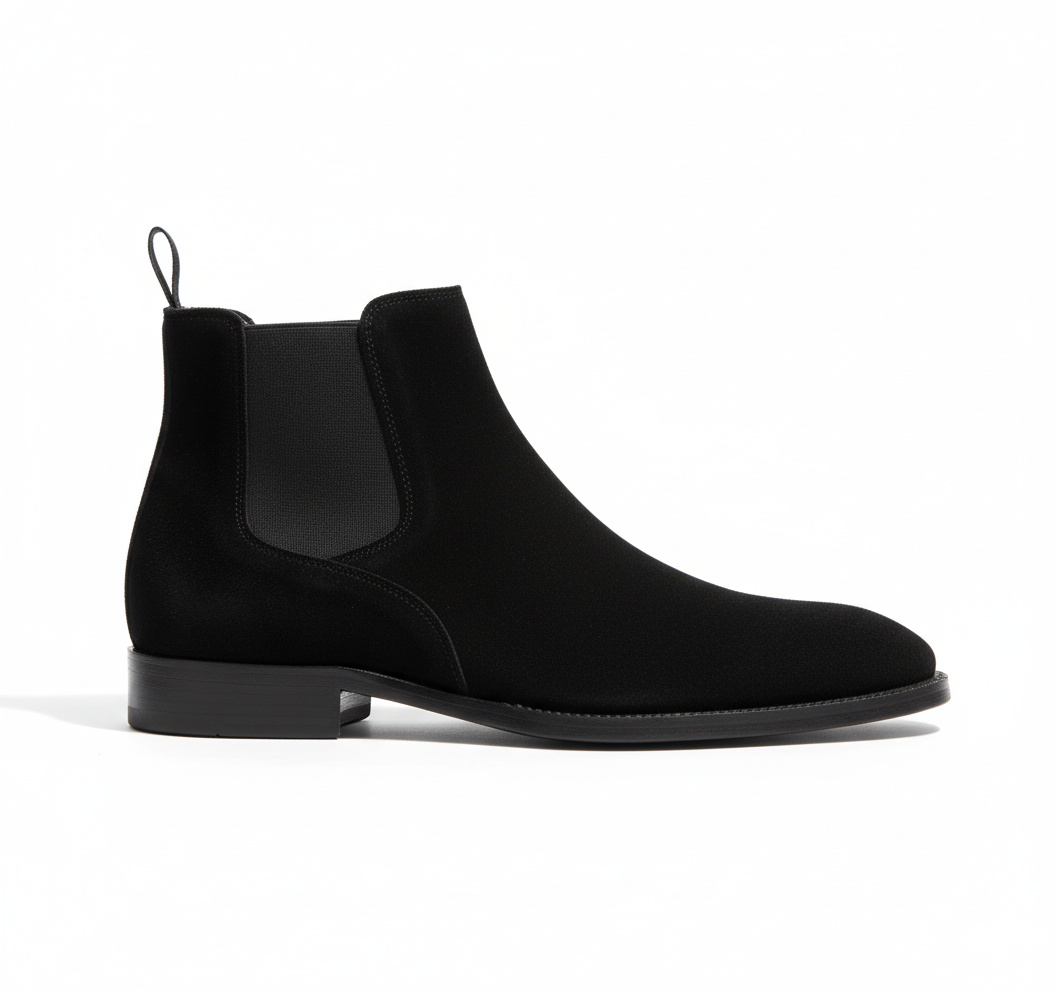 Handmade Cavallieri Chelsea Boot - Black